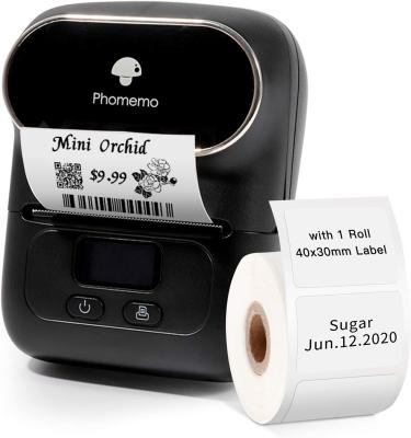 China Mini Portable Sticker Printer Black And White Label Printer Wireless Thermal Smart Pocket Photo Printer for sale