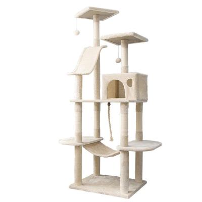 China Funny Cats Cat Tree Tree A Nordic Chat Tree Malaysia Cat Tree Malaysia With Scratch for sale