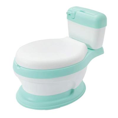 China Toilet training for baby hot sale baby imitate adult to sit good habit to move green toilet for sale