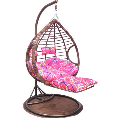 China Super Comfortable Cheap Outdoor Wicker Hanging Swing Chair for sale