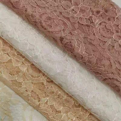 China Other door width 150cm nylon lace fabric used for all kinds of clothing underwear wedding accessories for sale