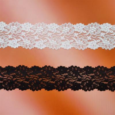 China French elastic lace width 6cm Spandex lace wholesale style elastic lace new for wedding underwear pajamas for sale