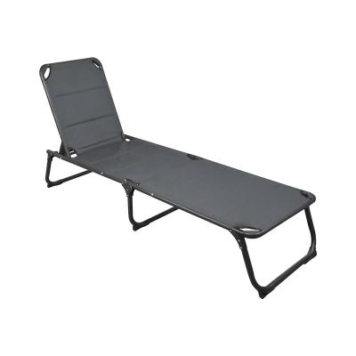 China Adjustable Backrest for Beach Adjustable Swimming Pool Caravan 5 Position Portable Foldable Garden Camping Recliner Chair Outdoor Bed for Sale for sale