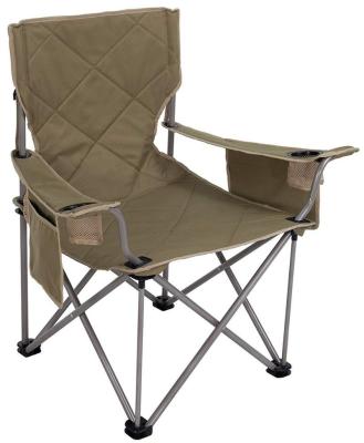 China Super heavy duty telescopic padded oversized camping chair with cooler maccabee camping chairs for sale