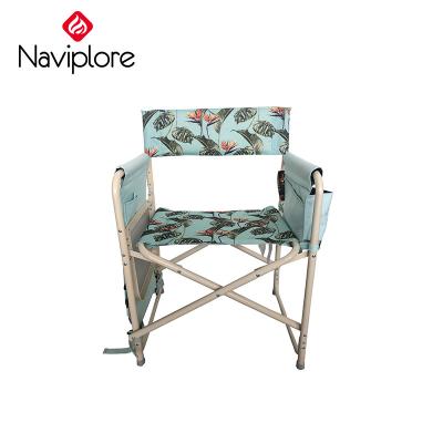 China Farm Camp Chair Lightweight Folding Aluminum Foldable Outdoor Portable Camping Chairs With Side Table for sale