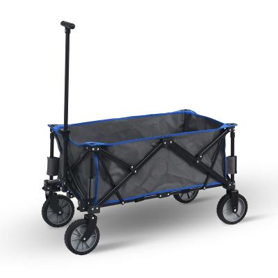 China Hot Sale Portable Outdoor Camping Wagon Garden Furniture Trolley Easy Carry Beach Cart for sale