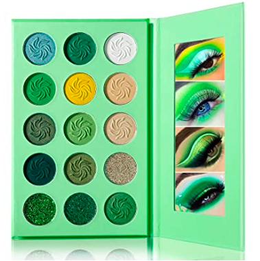 China 15 Natural Color Eyeshadow Makeup Palette Highly Pigmented Matte Shimmer Glitter Eye Shade for sale