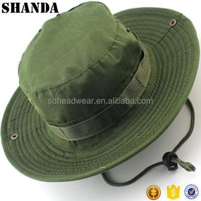 China COMMON Bucket Hat Boonie Hunting Fishing Outdoor Wide Brim Military Unisex Hat/Hat for sale