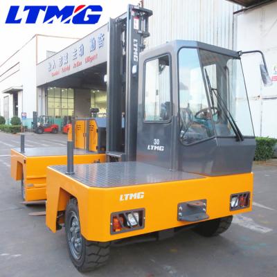 China 3 Ton Side Forklift Trucks 6850 Kg Operating Weight 3600mm Lifting Height for sale