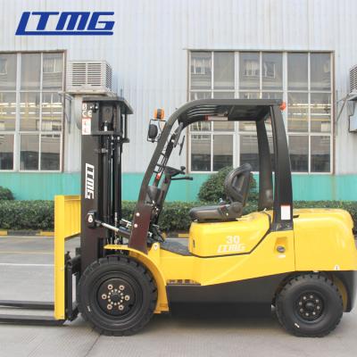 China Side Shifter Counterbalance Forklift Truck  Eco - Friendly With Two 3m Stage Mast for sale