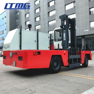 China 5000kg  Capacity Side Loading Forklift Truck , Narrow Aisle Lift Trucks For Steel Plant for sale