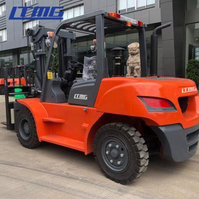 China 6 ton diesel hydraulische vorkheftruck met ISUZU-motor en automatische transmissie Te koop