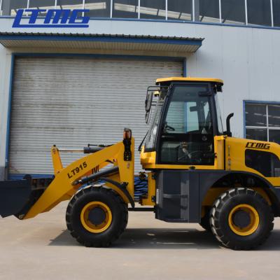 China 1.5 Ton Small Front End Loader , CE/ISO Certificated Wheel Loader for sale