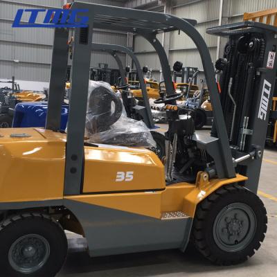 China 3.5 Ton Counterbalance Forklift Truck , 4780kg  Solid Tires Power Lift Forklift for sale