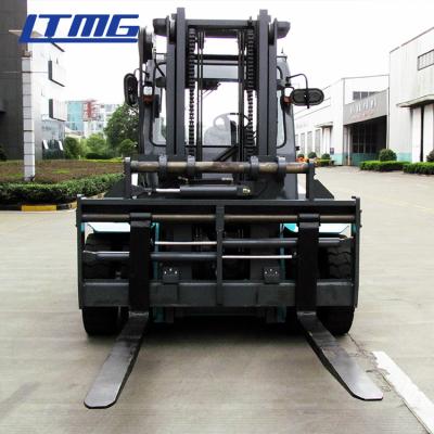 China 8000kg Electric Hydraulic Forklift Equipment ZAPI Controller 1520mm Fork Length for sale