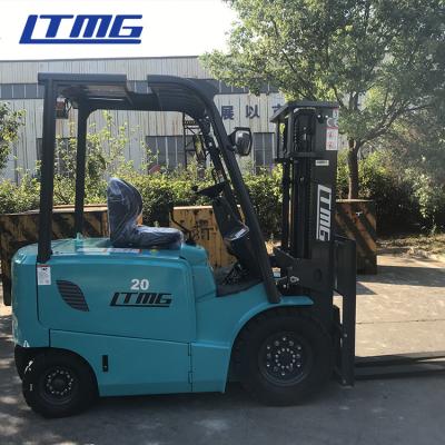 Κίνα Forklift Ltmg τετράτροχο ηλεκτρικό χαμηλό τρέχον κόστος φορτηγών με το λαμπτήρα των οδηγήσεων και την μπαταρία 450ah προς πώληση