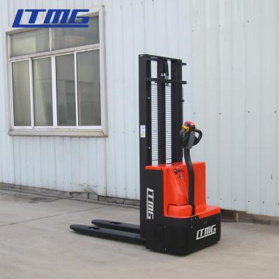 China Narrow Aisle Electric Hand Pallet Truck , Motorized Pallet Stacker 1.8 Ton 2 Ton for sale