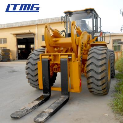 China 23 Ton Front Loader Forklift For Handling Marble Granito 1500*250*120mm Fork for sale