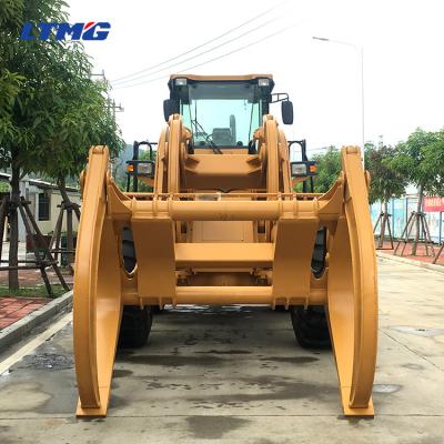 China 12 Ton Grapple Large Front End Loader With Air Conditioner 199kw Rated Engine Power for sale