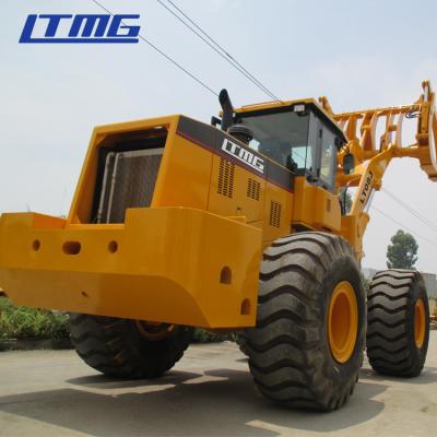 China LTMG 8 Ton Comfortable Sugar Cane Grab Loader Mobile Forestry Equipment 169KN Force for sale