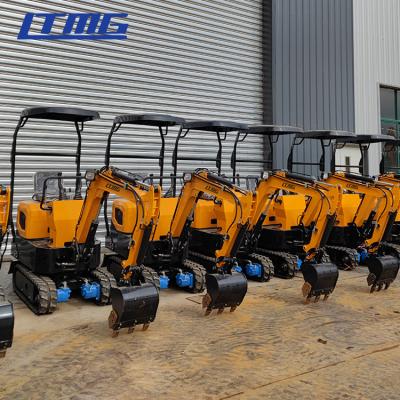 China china factory whole sale cheap price 1 ton excavator machinery digger 1000kg excavators for sale