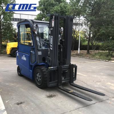 Κίνα Forklift 3ton 2.5ton 2ton 1ton LTMG ηλεκτρική δευτερεύουσα μετατόπιση 4800mm ροδών καμπινών κίτρινη στερεά ιστός προς πώληση