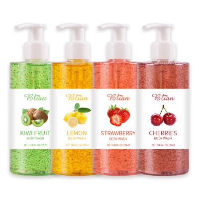 China Moisturize to Cleanse to Soften and Beautify Muscles Private Label Fruit Women Shower Gel for sale