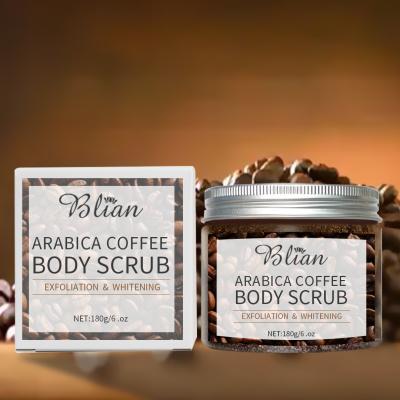 China Exfoliator Exfoliation Moisturizing Blemish Minimizer Body Scrub Arabica Coffee Scrub for sale