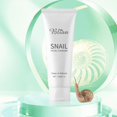 China Snail DEEP CLEANSING Whitening Facial Cleanser Repair Acne Hydrating Mild Cleanser for sale