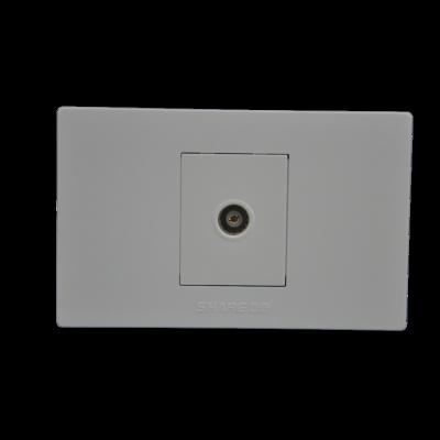 China New Design 118 Low Price Residential Peru Mexico Style White Color TV US Plug 118*75mm 110V-250V for sale