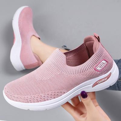 China PVC Women's Fashion Sneakers Knock Off Shoes Slippers Running Shoes Women's OEM Casual Shoes for sale