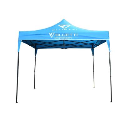 China Steel with black speckled paint Cheap price 10x10 3x3m fast folding steel frame 600D Oxford cloth popup canopy tent trade show tent for commercial trade show for sale