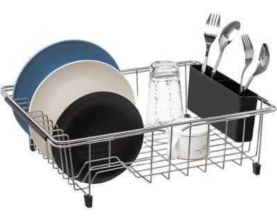 China Viable Large Adjustable Dish Drainers, Over Sink Dish Racks Used For Kitchen, Home for sale