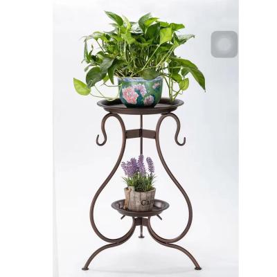 China 2019 New Product Modern Decorative Flower Iron Stand Plant Pot Holders for sale