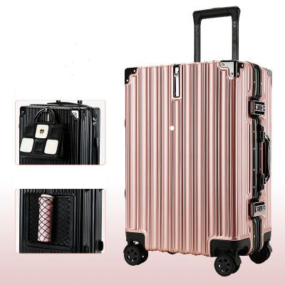 China Wholesale ABS Luggage Sets Vintage Expandable Hardside With Double Spinner Wheels Travel Suitcases for sale