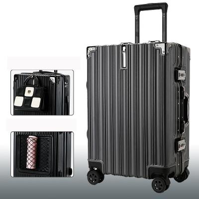 China Wholesale ABS Luggage Sets Vintage Expandable Hardside With Double Spinner Wheels Travel Suitcases for sale