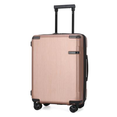 China Custom Made ABS Expandable PC ABS Travel Hardside Luggage With Spinner Wheels Carry On Luggage for sale