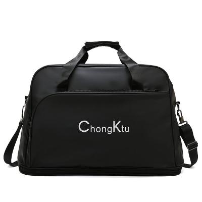 China Vintage Travel Bag With Shoe Pocket Weekender Overnight Bag Waterproof Large Carry On Tote Duffel Bag For Men Or Women for sale