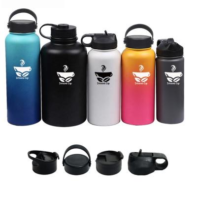 China Wholesale Business Stainless Steel Tumbler Insulated Water Bottle With Difference With Handle Lid for sale