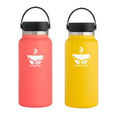 China Business Double Wall Vacuum Stainless Steel Water Bottle Flasks Vacuum Stainless Steel Tumbler Double Wall for sale