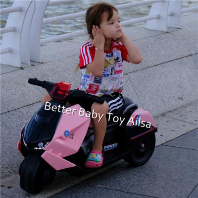 China Ride On Electronic Toy 2021 New Kids Electric Remote Cheap Motorcycles for sale