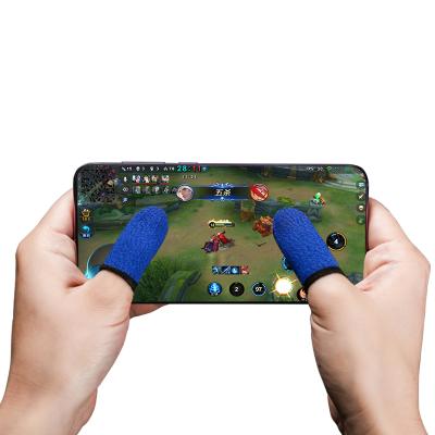 China Supports Latest Version IOS High Sensitive Mobile Finger Sleeves For Game Thumb Sleeves Controller Game Mobil Finger Sleeve for sale