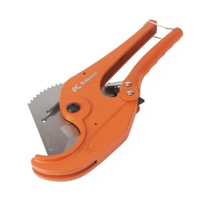 China Kapusi Heavy Duty Fast Plastic Pipe Cutter Handle 75mm ppr/pe/pvc Plastic Pipe Cutter Cutting Tools Kapusi Professional DIY Tool for sale