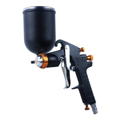 China Paint Paint Adjustable Type Kapusi 400ml Regulator Aerosol Spray Gun Industrial Uniformly Fine Air Spray Paint Spray Gun With Cup for sale