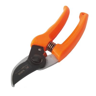 China Home Use Garden Handle Kapusi Garden Tool Lock Type Safe Material Anti-Slip Stainless Steel Scissors Deflect Shears Cutting Tools Grass Shear for sale