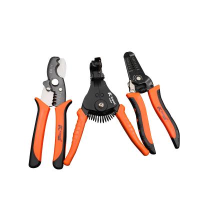 China Kapusi Multi-Function Manual Multi-Function Wire Stripper Wire Cutter Cable Stripper Pliers Stripper for sale