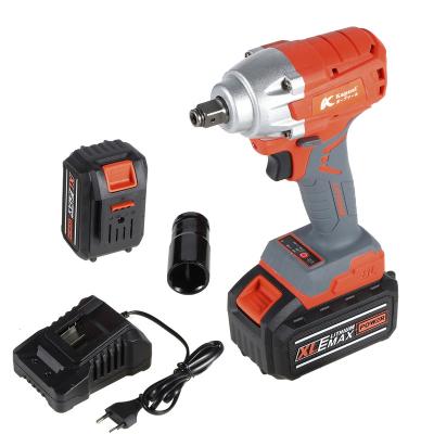 China Kapusi High-Quality Durable High-Torque Alloy Impact Wrench Cordless Electric Hand Drill Industrial Household for sale