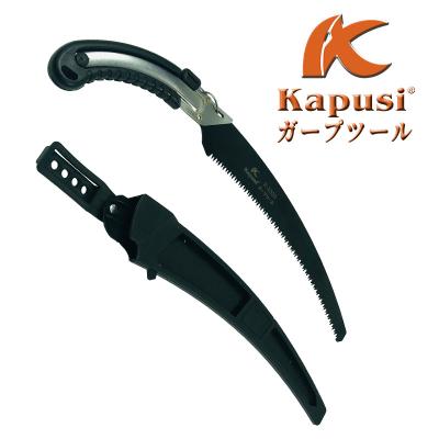 China Kapusi Garden Fruit Tree Wood Pruning Saw High Quality Single Blade SK5 Hand Saw Woodworking Logging Hand Saw for sale