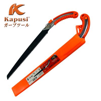 China Kapusi Garden Branch Wood Pruning Saw Blade Folding Hand Saw Fruit Tree Felling Hand Saw for sale