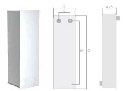 China Box Type Q35 Fusion Bonded Plate Heat Exchanger Female Thread Connection for sale